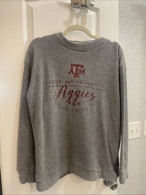 Texas A&M Aggies Gray Crewneck Sweatshirt
